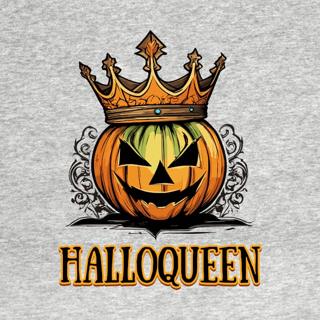 crowned halloqueen by Kingrocker Clothing